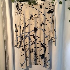 Abstract Print Women's Blouse